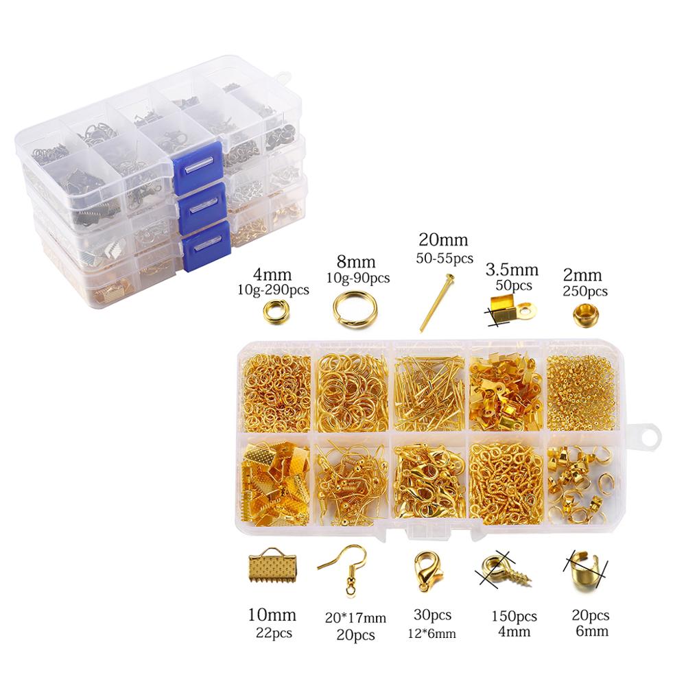 Jewelry Making Eye Pins - 970 шт., Набор для изготовления ювелирных