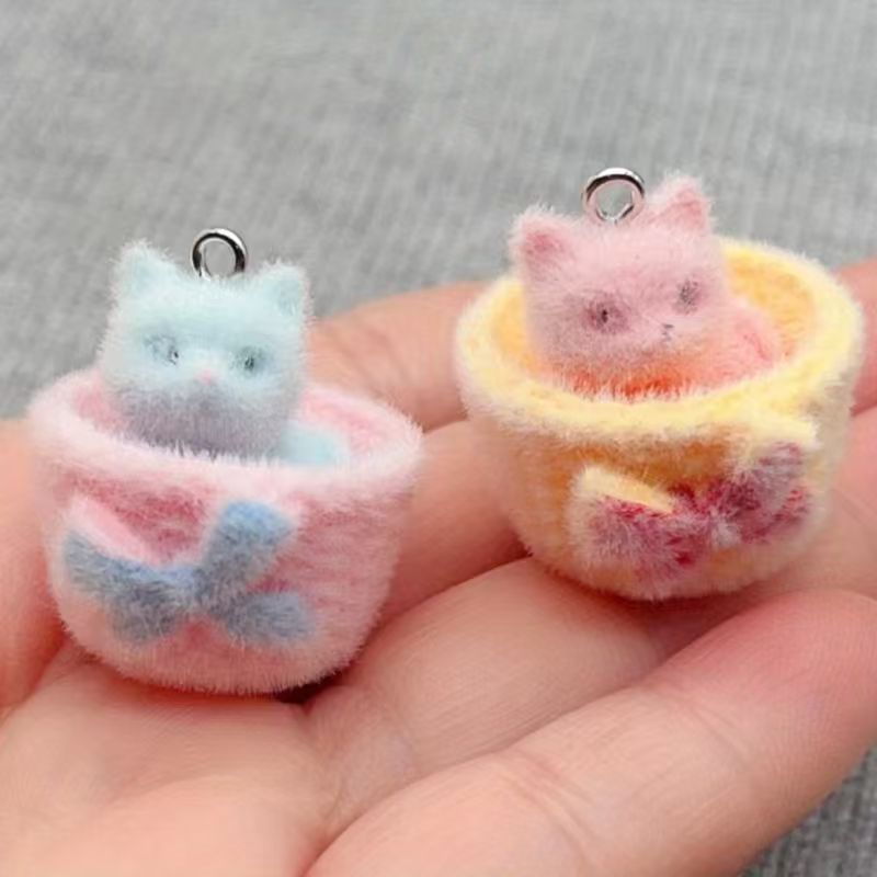 Jewelry Making Resin - 4 шт. 3D-подвески в виде кошек