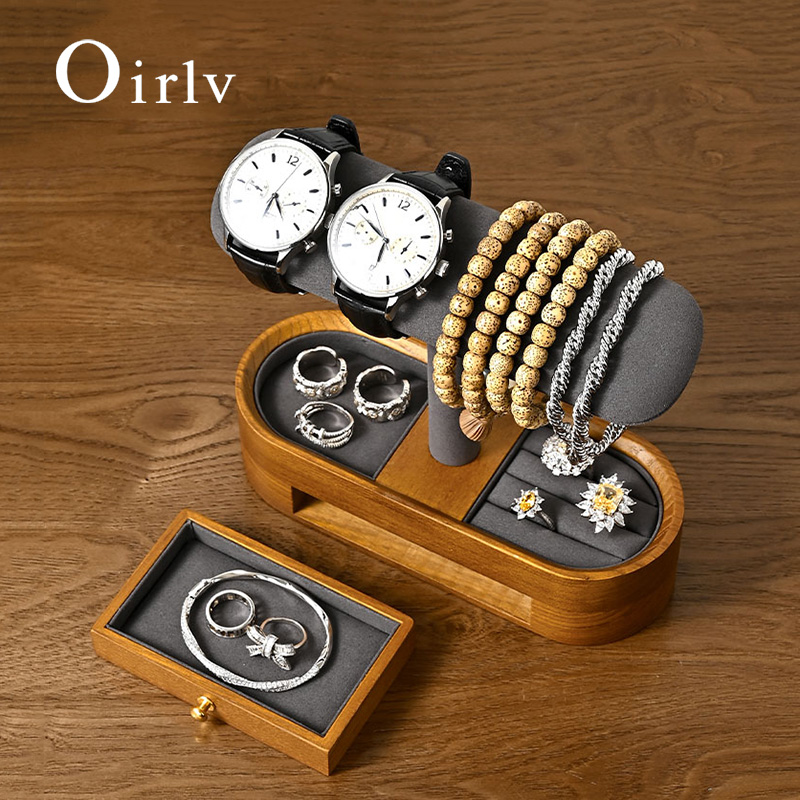 Jewelry Making Organizer Box - Oirlv органайзер для часов из цельного