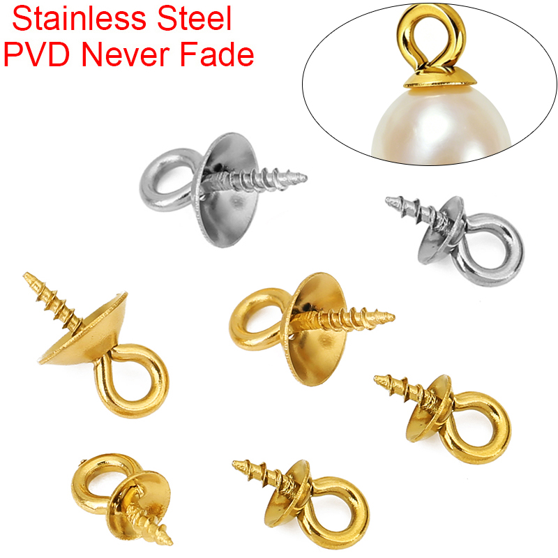 Jewelry Making Eye Pins - 20 шт. соединителей для жемчужных подвесок