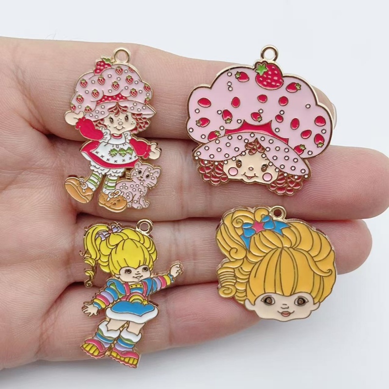 Jewelry Making Jewelry - 10 шт. милых эмалевых металлических подвесок