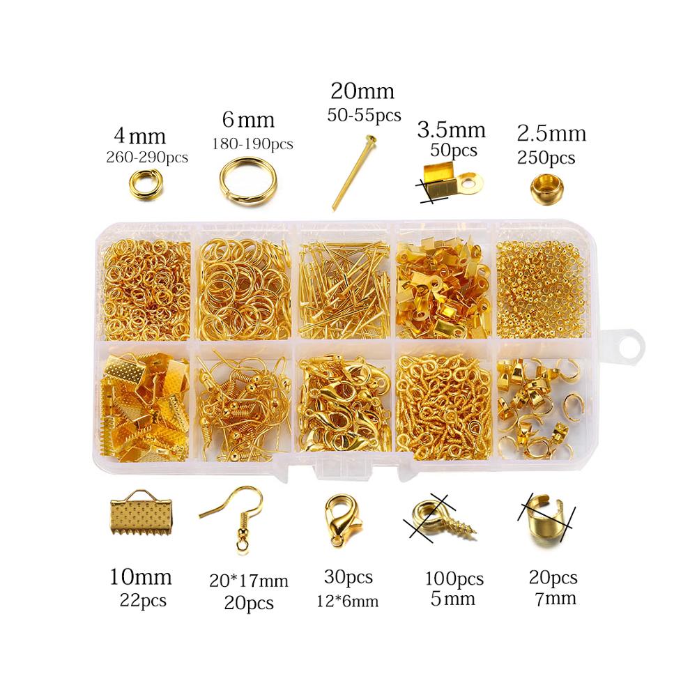 970 шт., Набор для изготовлени – обзор и цена Jewelry Making Eye Pins