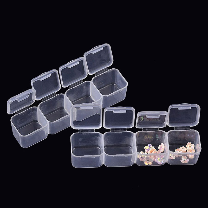 Прозрачный органайзер для диза – обзор и цена Jewelry Making Organizer Box