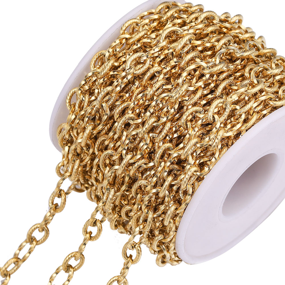 Золотая Поворотная цепочка из  – обзор и цена Chain Roll Cable