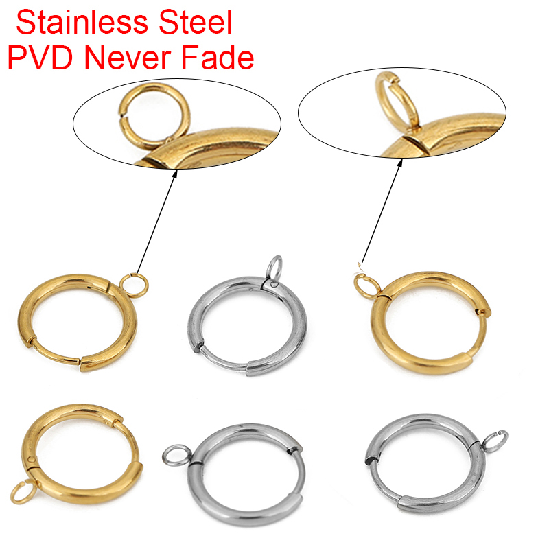 10 шт., крючки для сережек PVD – обзор и цена Jewelry Making Earring Supplies