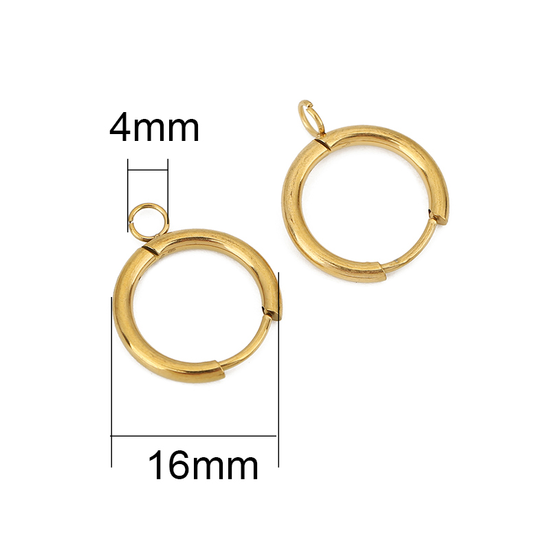 10 шт., крючки для сережек PVD – обзор и цена Jewelry Making Earring Supplies