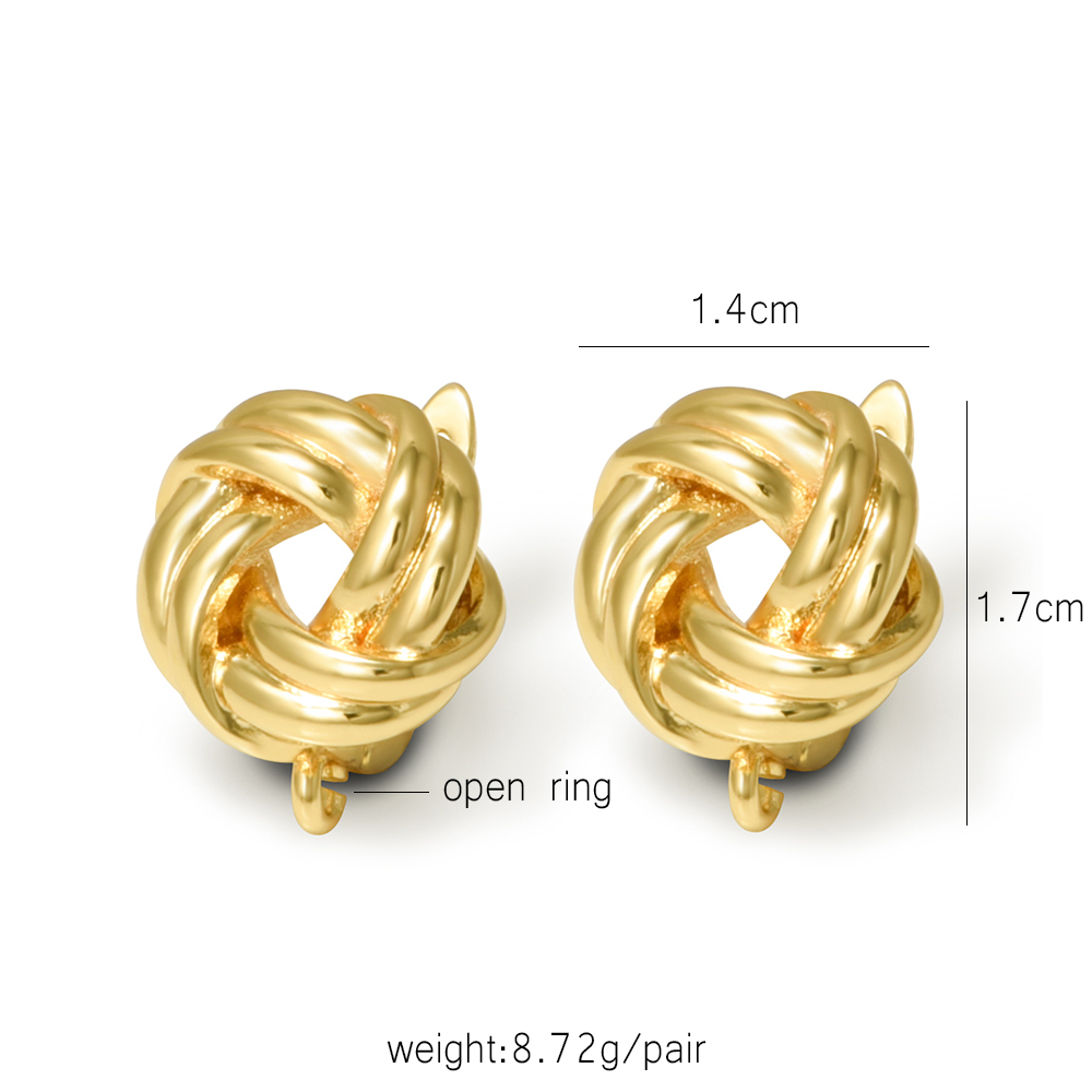 YANASI 18K позолоченные крупны – обзор и цена Jewelry Making Earring Supplies
