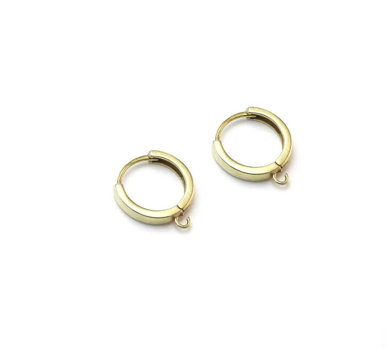10 шт. латунные ушные обручи,  – обзор и цена Jewelry Making Earring Supplies