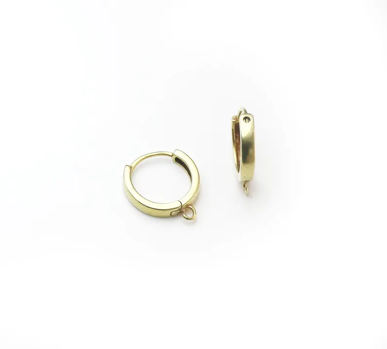 10 шт. латунные ушные обручи,  – обзор и цена Jewelry Making Earring Supplies