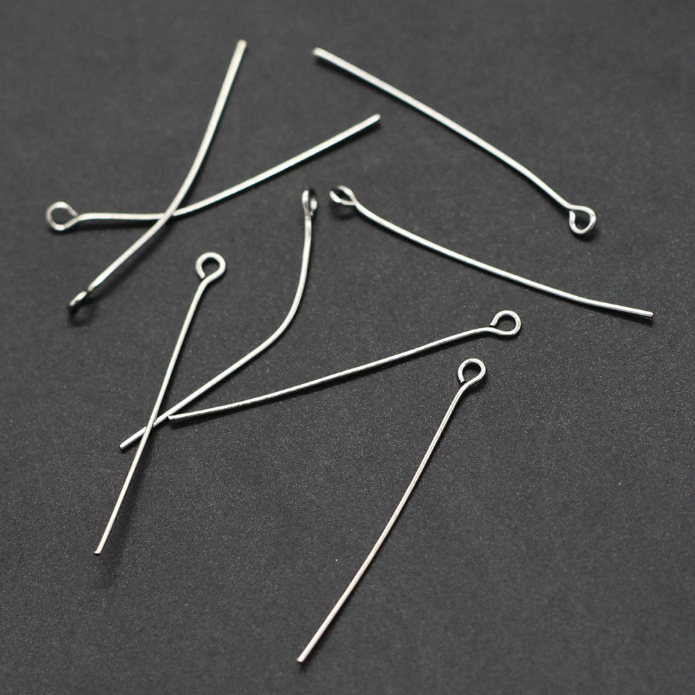 200 шт. булавок с открытым ушк – обзор и цена Jewelry Making Eye Pins