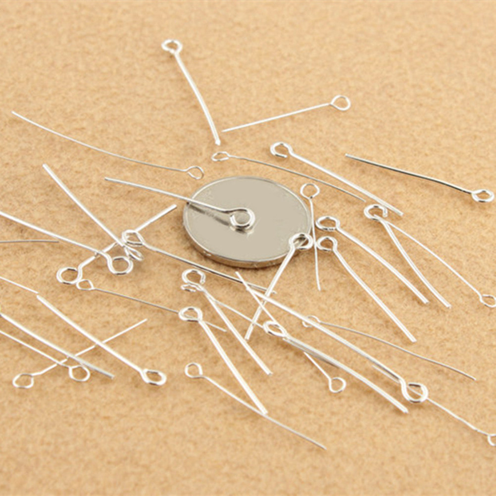 200 шт. булавок с открытым ушк – обзор и цена Jewelry Making Eye Pins