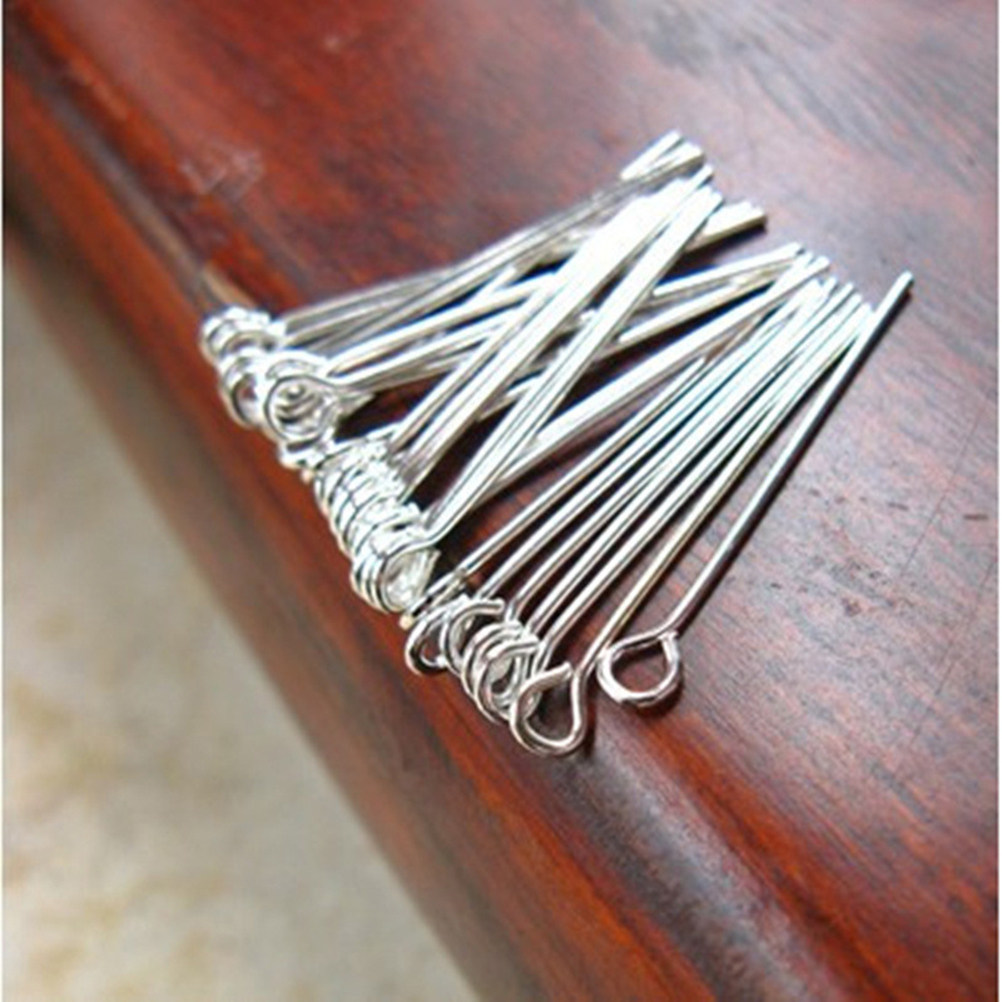 200 шт. булавок с открытым ушк – обзор и цена Jewelry Making Eye Pins