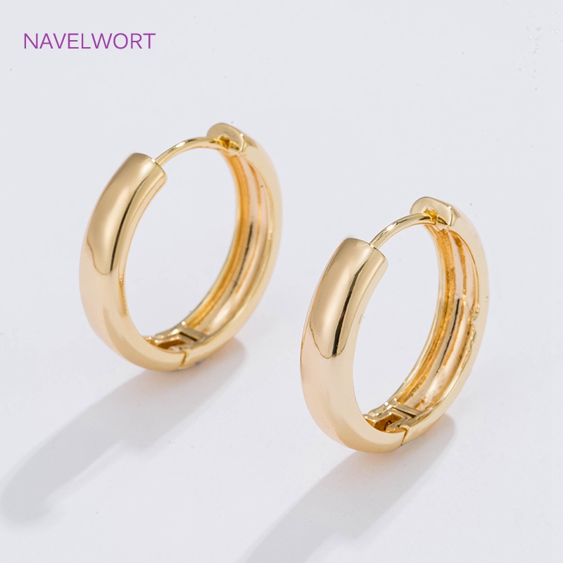 Серьги кольцами 6 размеров, по – обзор и цена Jewelry Making Gold