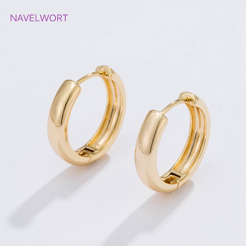 Серьги кольцами 6 размеров, по – обзор и цена Jewelry Making Gold