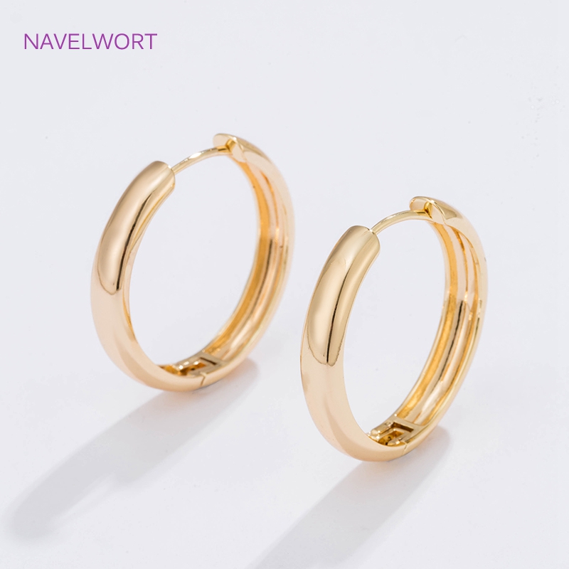 Серьги кольцами 6 размеров, по – обзор и цена Jewelry Making Gold