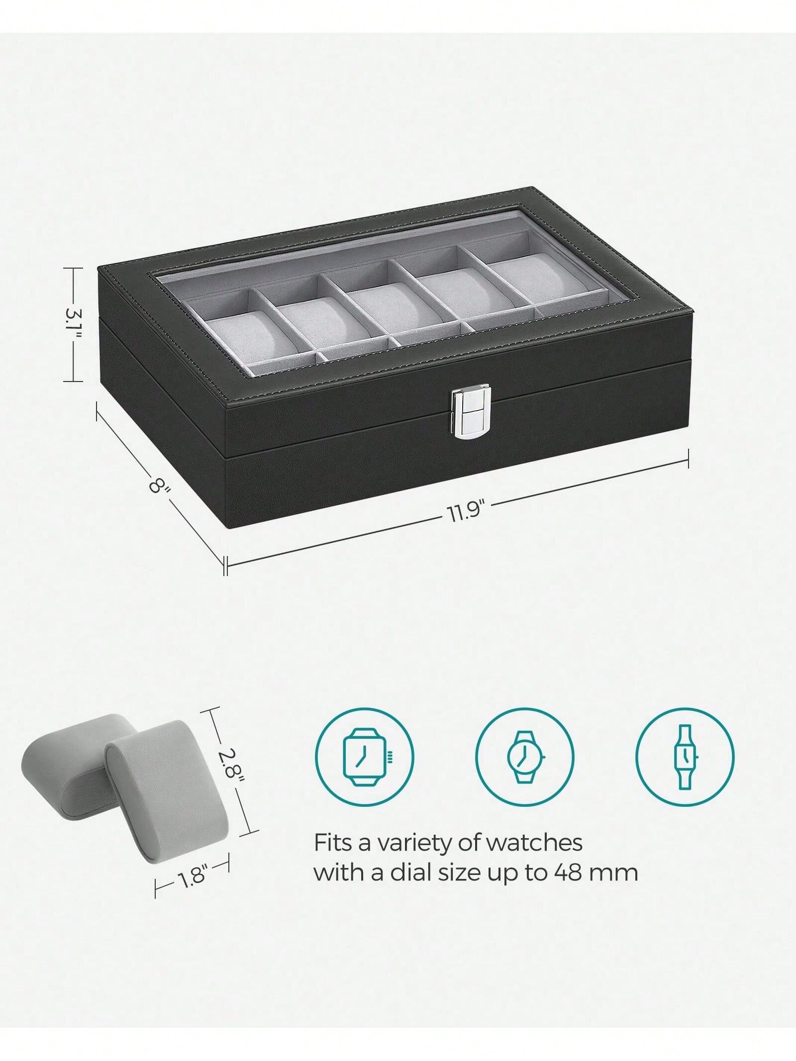 Шкатулка для часов на 12 отдел – обзор и цена Jewelry Making Organizer Box