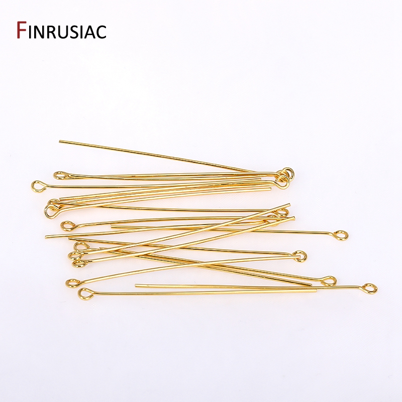 пины для бижутерии,50 шт./лот  – обзор и цена Eyepin Ball End