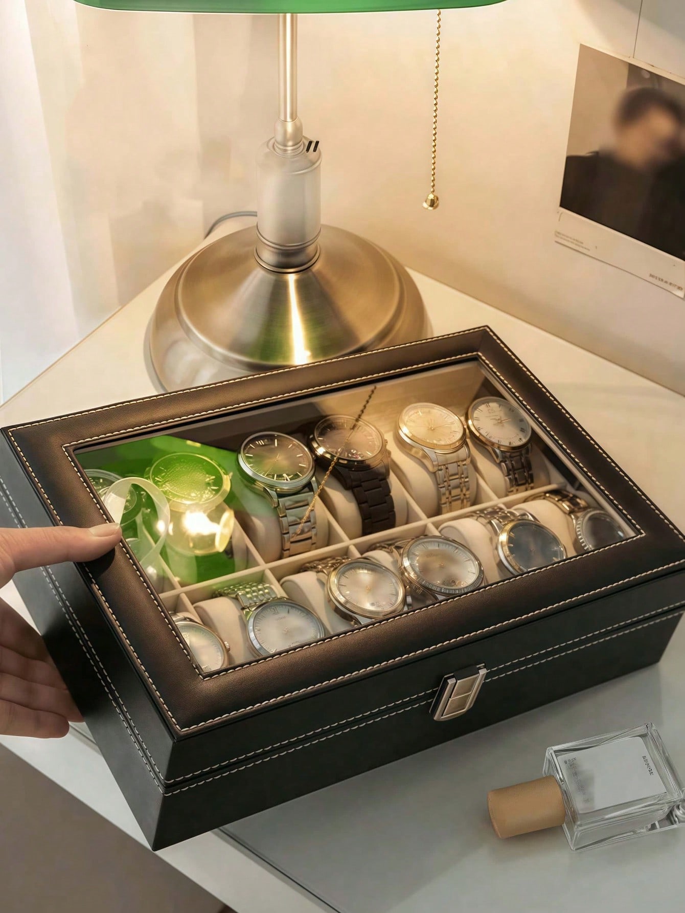 Кожаная шкатулка для часов с з – обзор и цена Jewelry Making Organizer Box