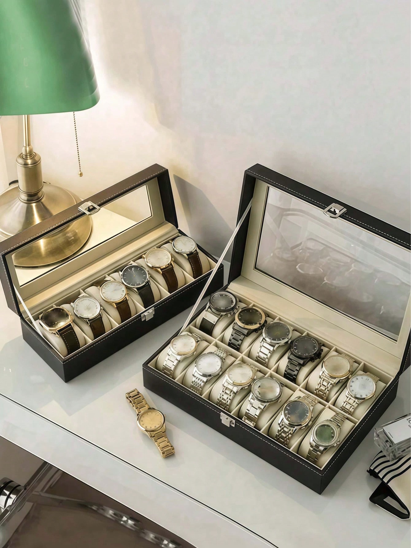 Кожаная шкатулка для часов с з – обзор и цена Jewelry Making Organizer Box