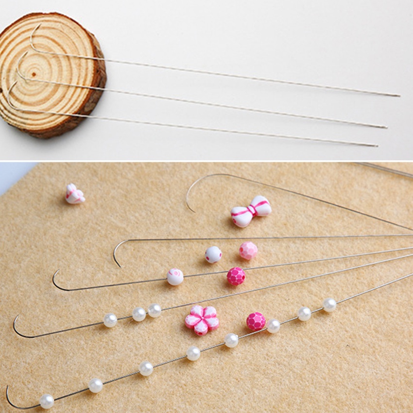 Изогнутые иглы из нержавеющей  – обзор и цена Jewelry Making Eye Pins