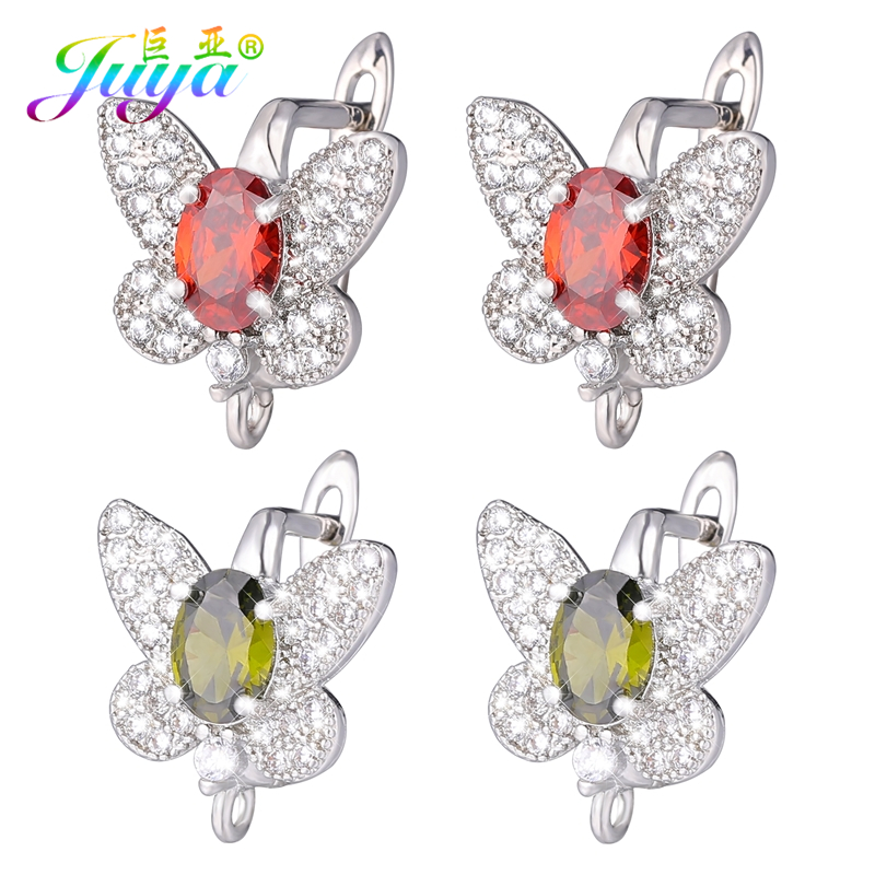 Серьги-бабочки Juya с золотым  – обзор и цена Jewelry Making Earring Supplies