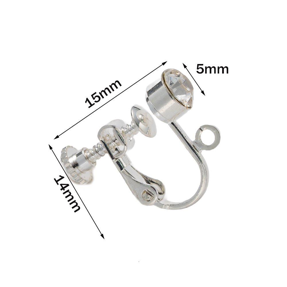 10 шт., латунный зажим для сер – обзор и цена Jewelry Making Earring Supplies