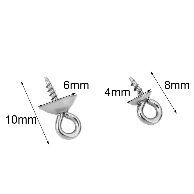 20 шт. соединителей для жемчуж – обзор и цена Jewelry Making Eye Pins