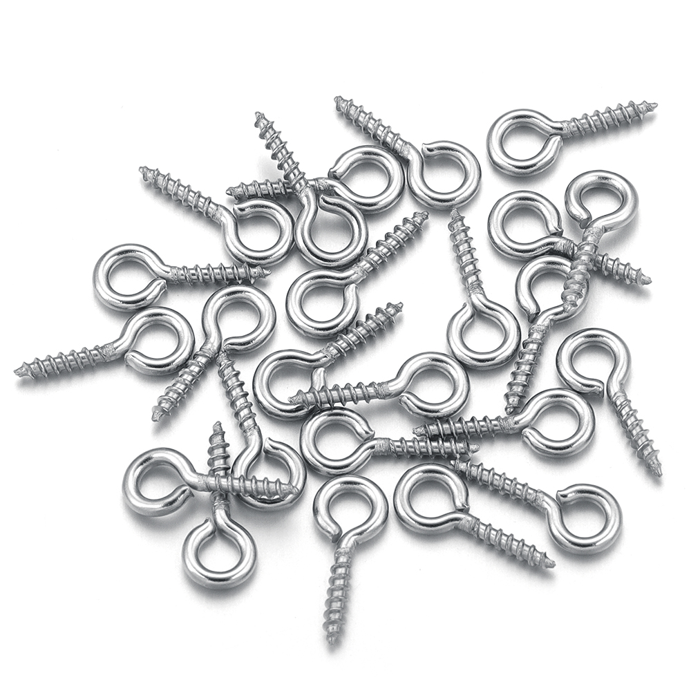 100 шт. / партия нержавеющей с – обзор и цена Jewelry Making Eye Pins