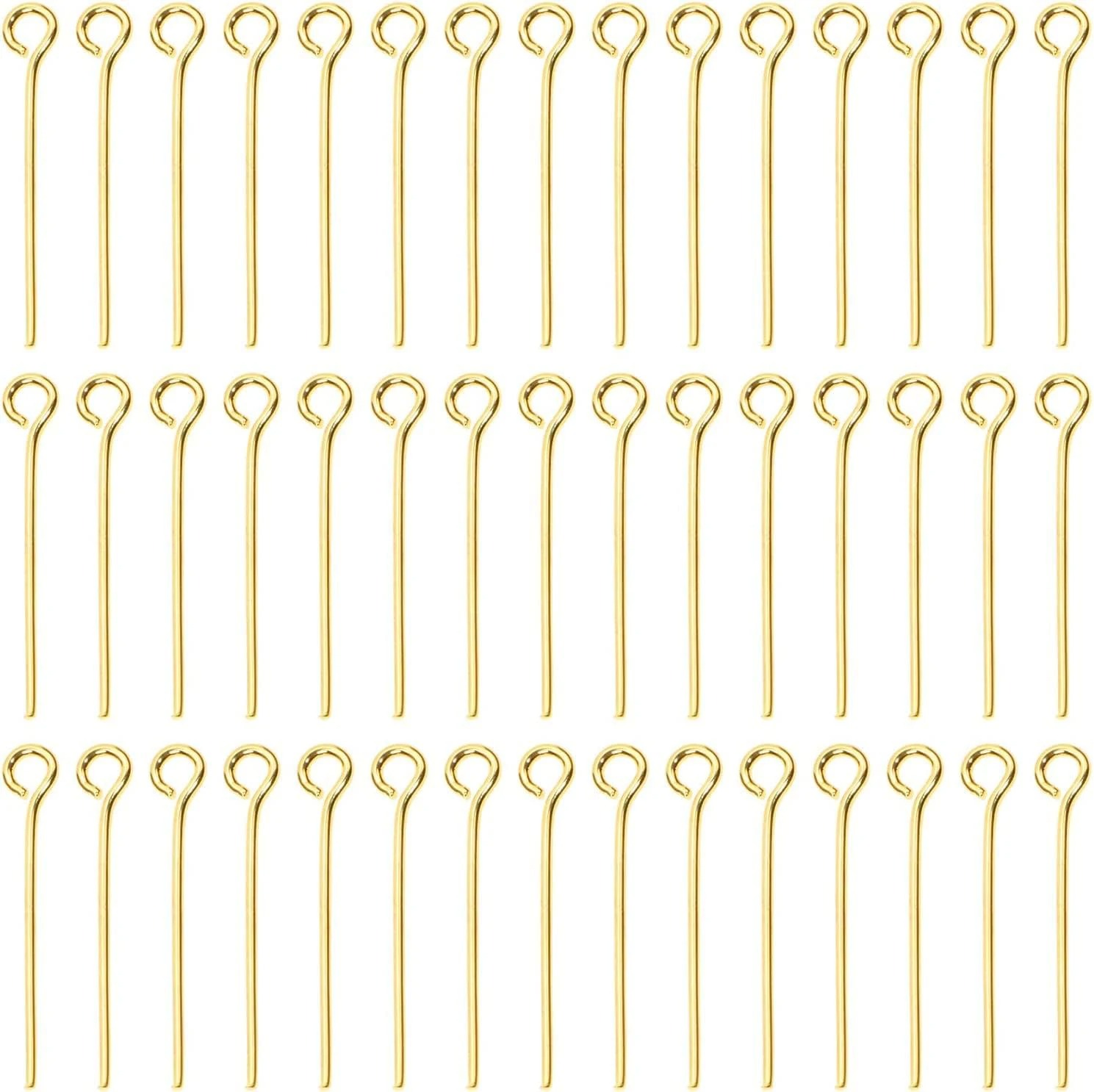 200 шт. миниатюрных металличес – обзор и цена Jewelry Making Eye Pins