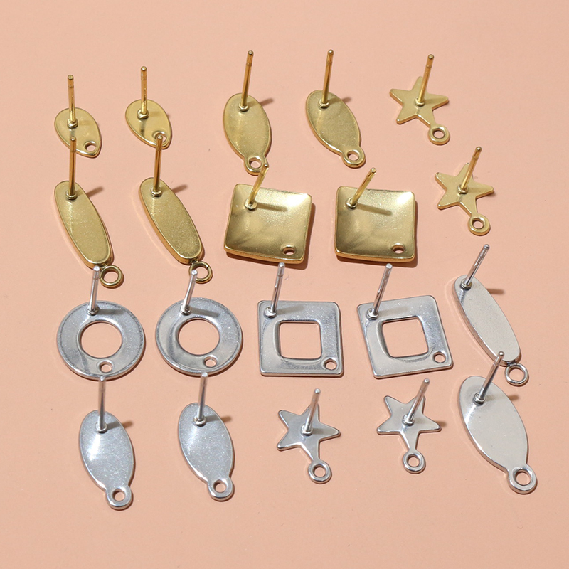 20 шт. Из нержавеющей стали ре – обзор и цена Jewelry Making Earring Supplies