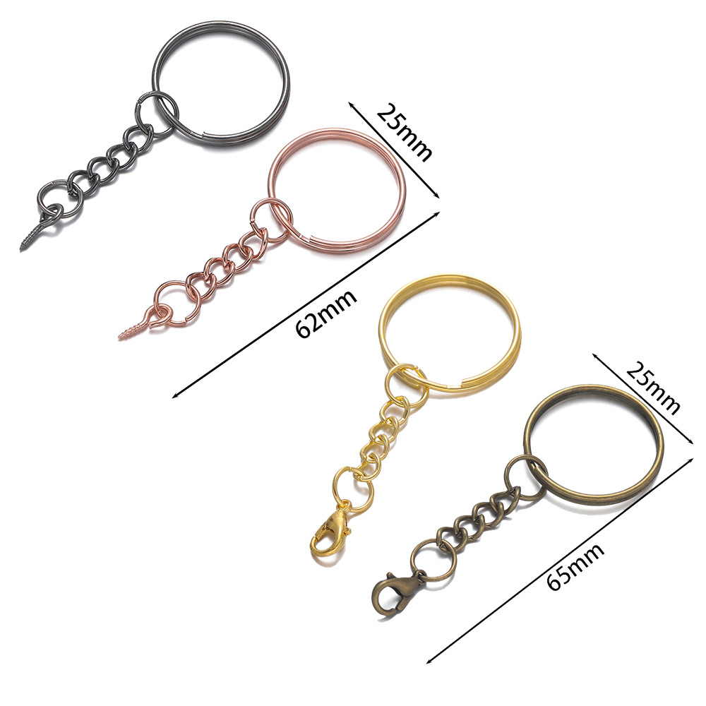 10 шт./лот, 25 мм, кольца-держ – обзор и цена Jewelry Making Eye Pins