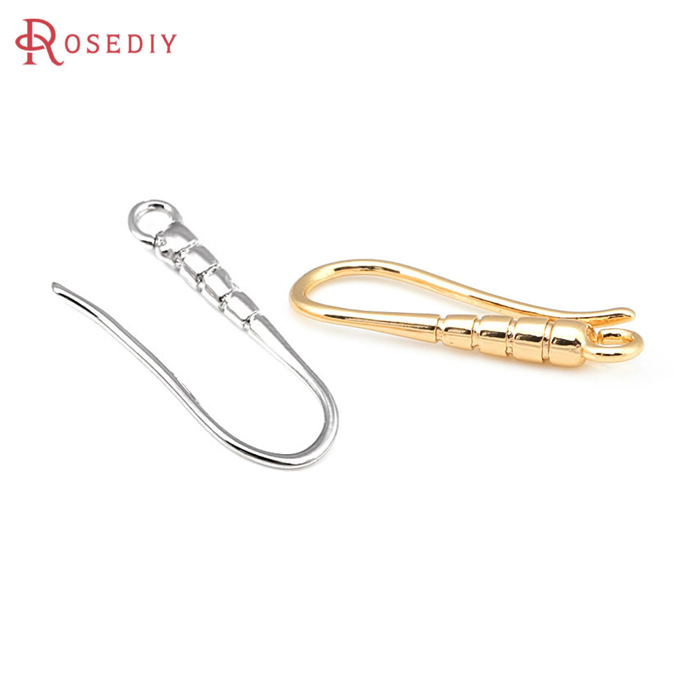 10 шт. 19,5x7 мм 18-каратное з – обзор и цена Jewelry Making Earring Supplies